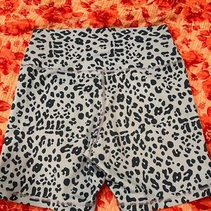 Leopard Print Women's Shorts